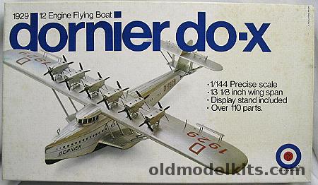 Entex 1/144 Dornier Do-X 1929 Flying Boat - (DoX) - (ex-Otaki), 8516 plastic model kit